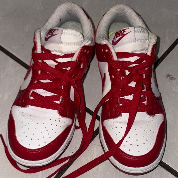 Nike Shoes - Nike Kids Sneakers in Red and White